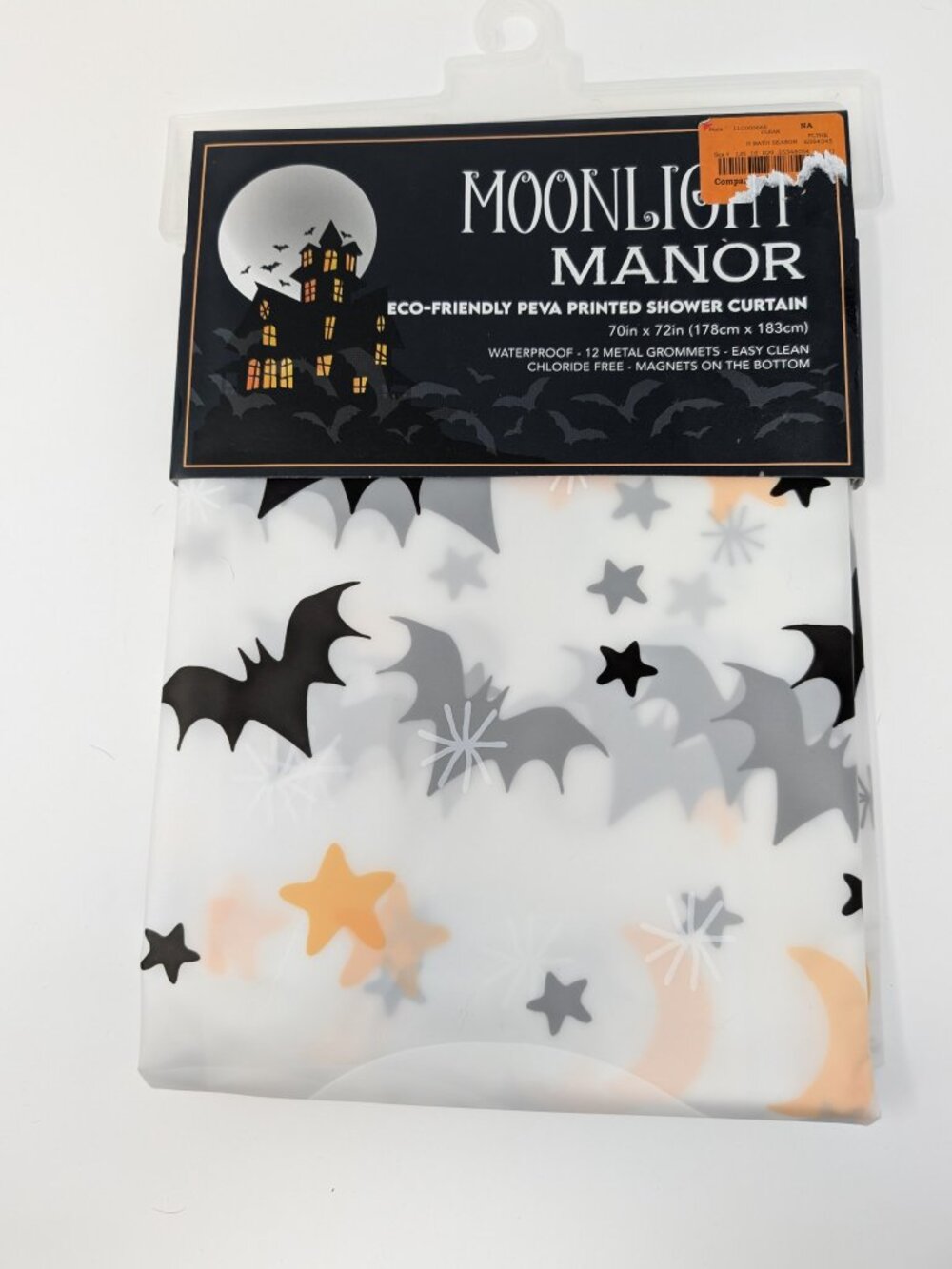 Moonlight Manor Halloween Shower Curtain – New